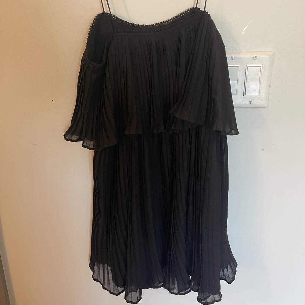 Black Zara spaghetti strap dress size XS
